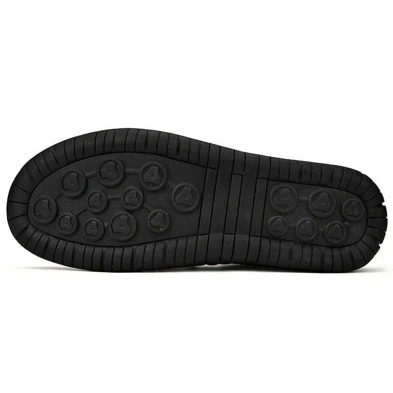 EaseStep™ Leather Sneakers – Soft Comfort & Orthopedic Support