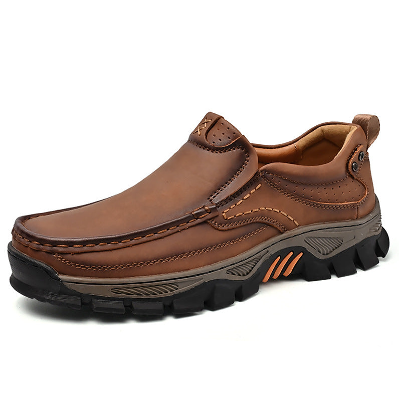 Men's Rugged Slip-On Shoes – Orthopedic Comfort & Wide Fit