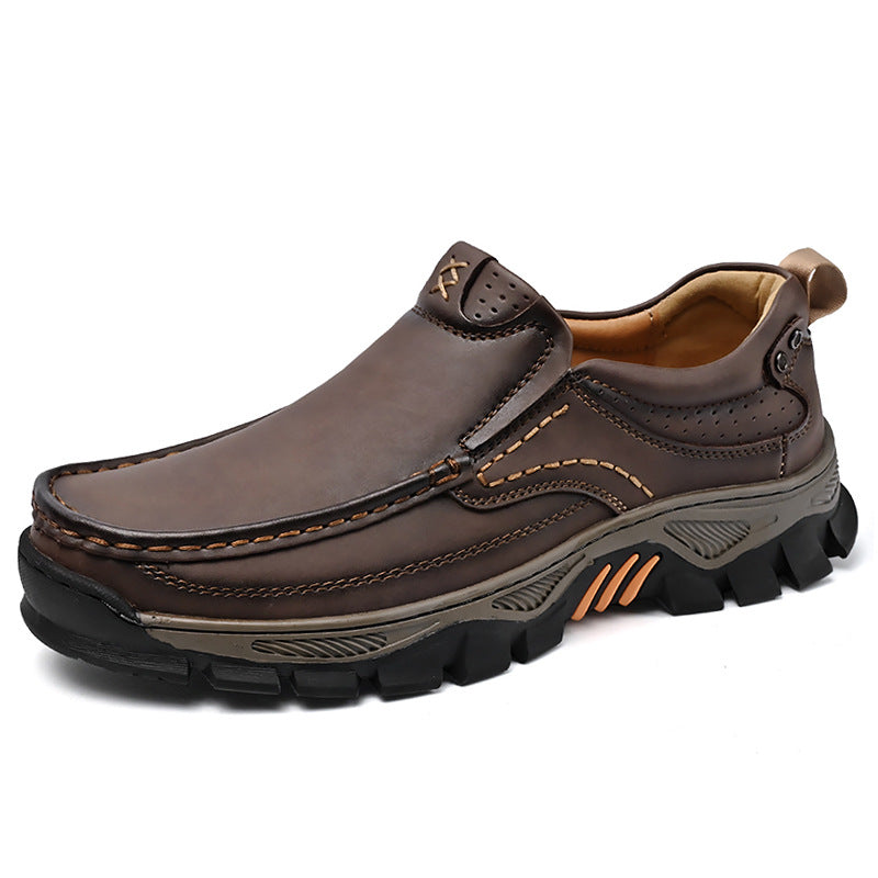 Men's Rugged Slip-On Shoes – Orthopedic Comfort & Wide Fit