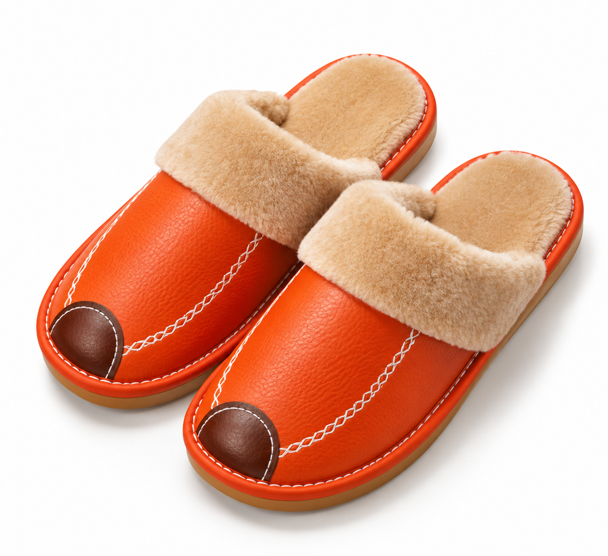 🔥 Men's Warm Arch Support Slippers – Non-Slip Comfort for Tired Feet