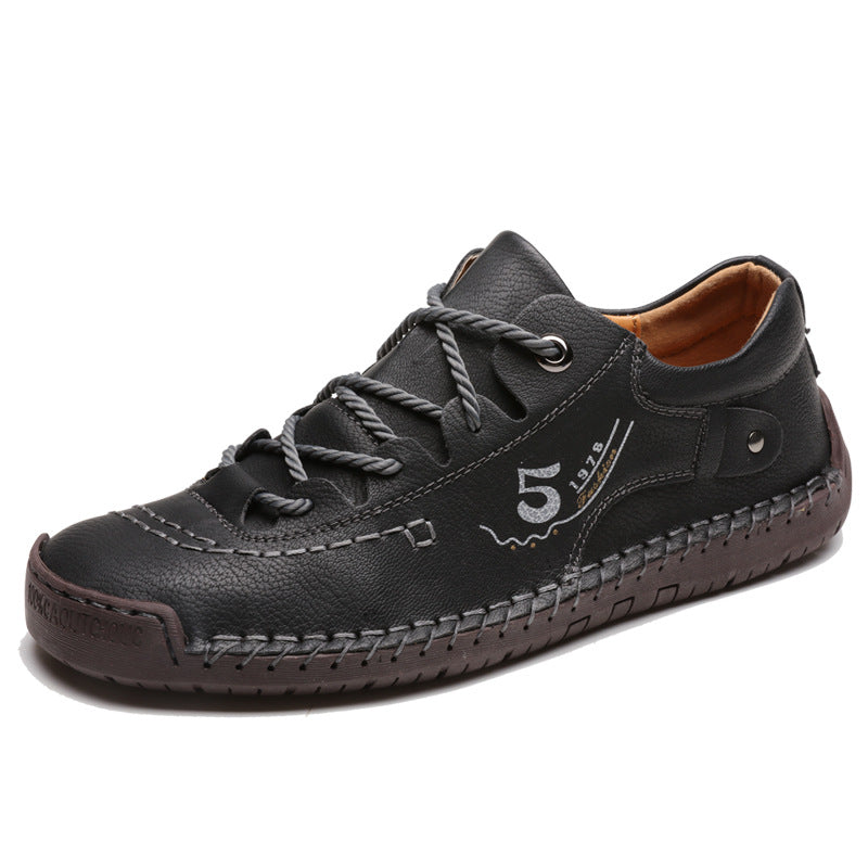 2025 Handmade Leather Sneakers for Men – Supportive & Stylish