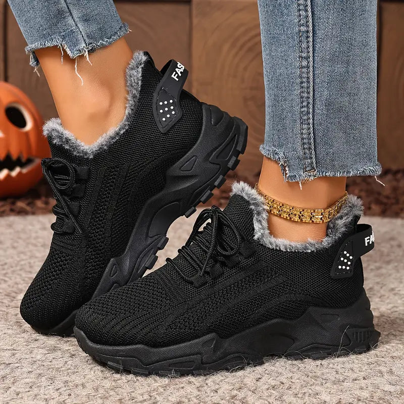 CozyStep™ Women’s Plush Lined Winter Sneakers