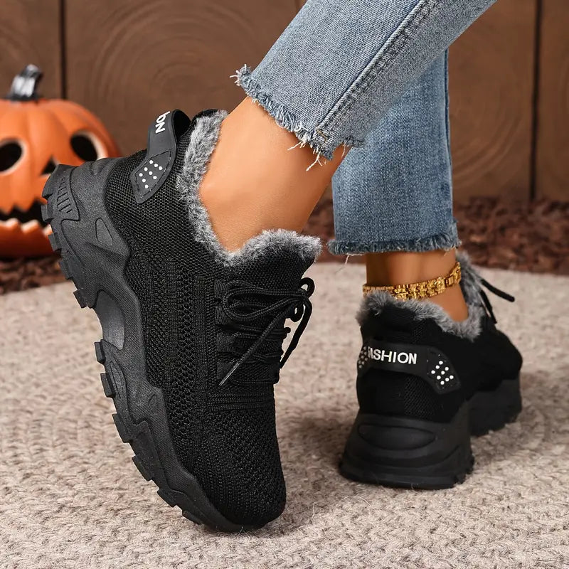 CozyStep™ Women’s Plush Lined Winter Sneakers
