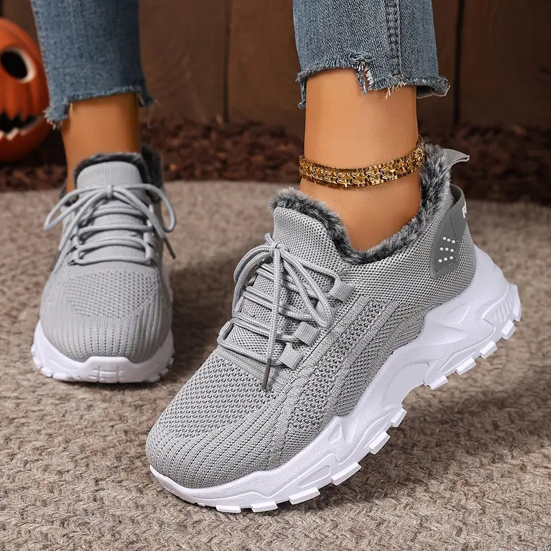 CozyStep™ Women’s Plush Lined Winter Sneakers