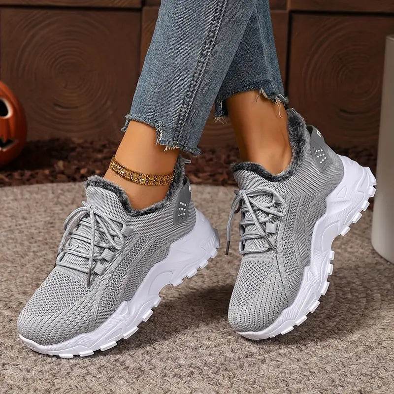 CozyStep™ Women’s Plush Lined Winter Sneakers