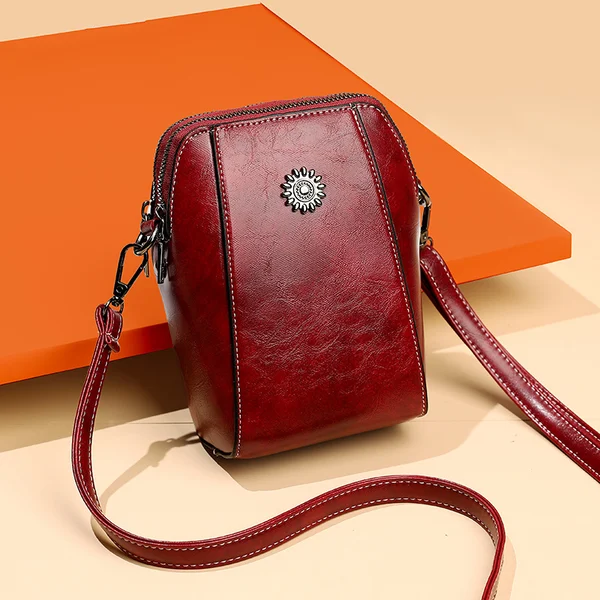 🔥MOTHER'S DAY SALE - 49% OFF👜Premium Leather All-in-one Crossbody Phone Bag