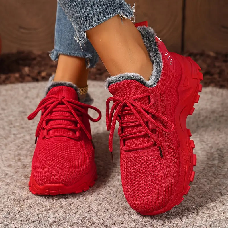 CozyStep™ Women’s Plush Lined Winter Sneakers