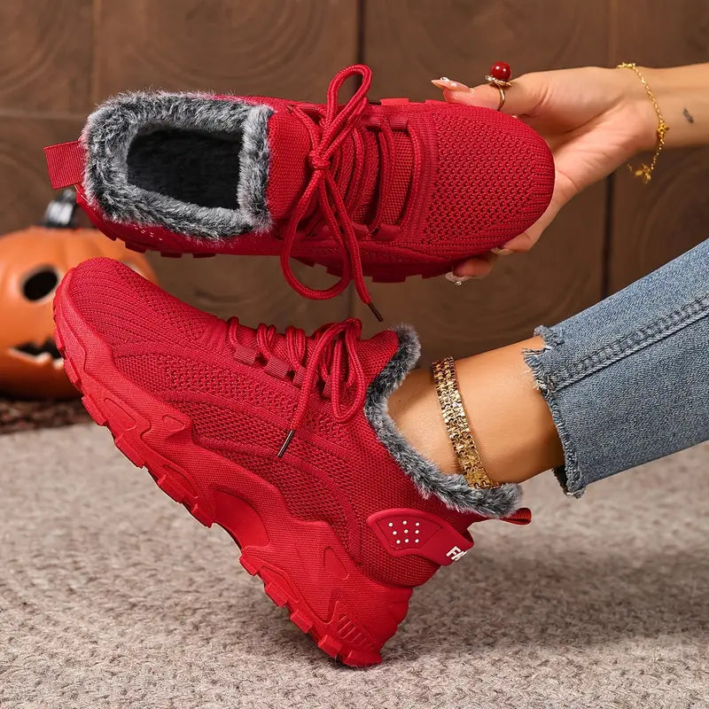CozyStep™ Women’s Plush Lined Winter Sneakers