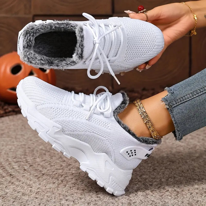 CozyStep™ Women’s Plush Lined Winter Sneakers