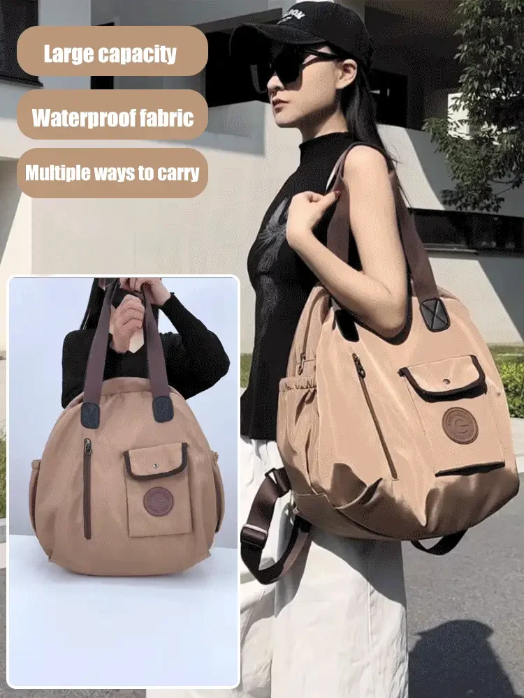 VersaCarry™ – 3-in-1 Waterproof Tote & Backpack