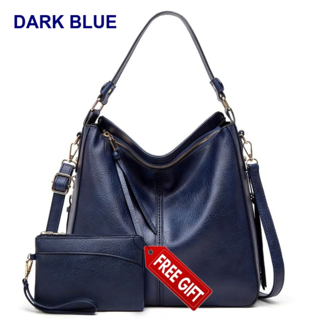 Luxury Leather Hobo Handbag [Special Gift for Limited time]